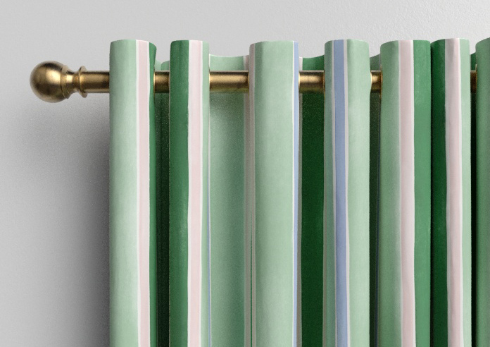 Bluebellgray Seaside Stripe, Seaglass - Made to Measure Curtains - Image 12